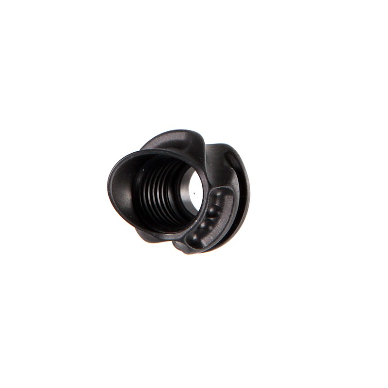 Specialty Archery Peep Hooded 45 degree for 40" + Black
