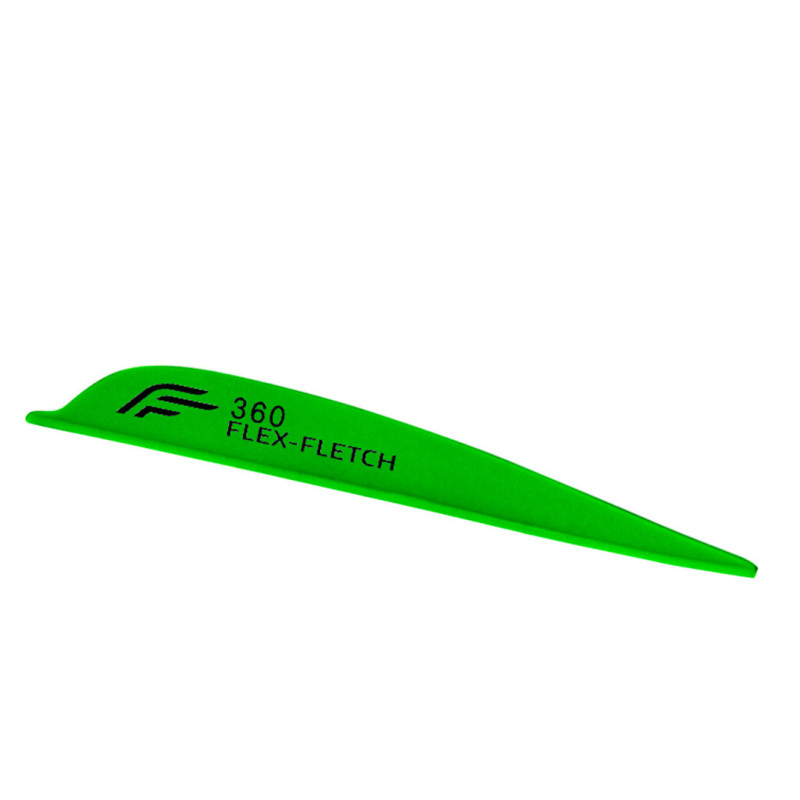 Flex-Fletch Vane FFP-360 Parabolic Fl Red/Pink