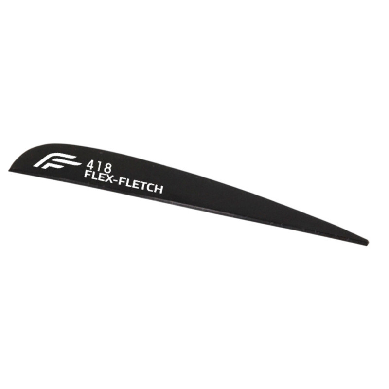 Flex-Fletch Vane FFP-418 Parabolic Black