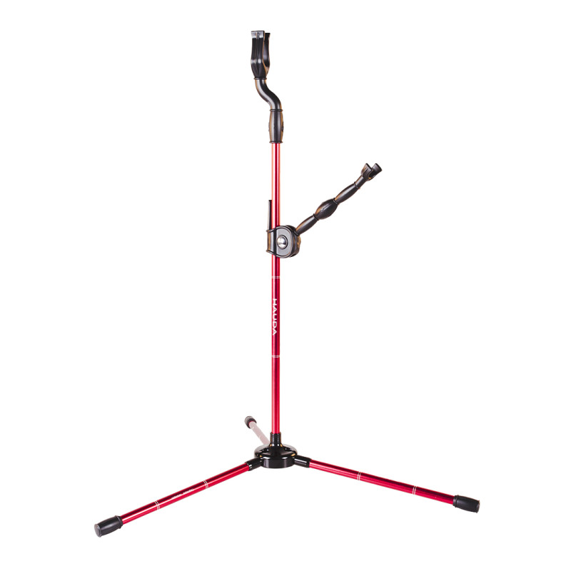 Decut Bow Stand Hauda Aluminium Red