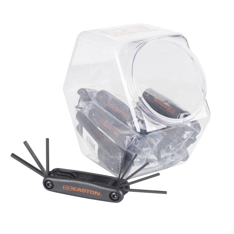 Easton Allen Wrench Set Pro Fold Up STD Fishbowl