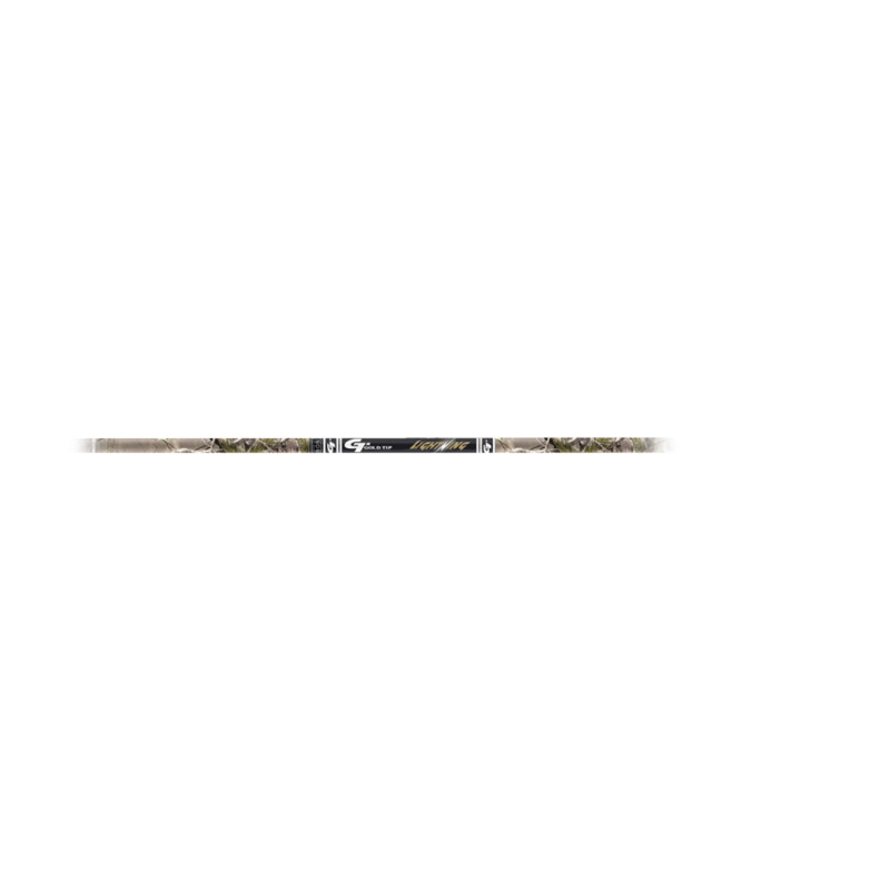 Gold Tip Shaft Carbon Lightning Youth 28"