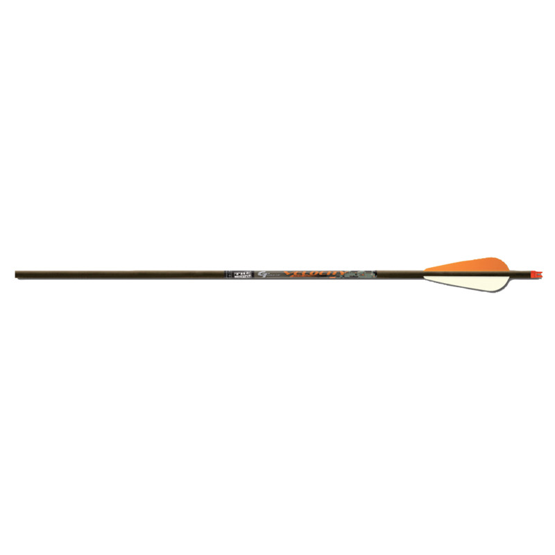 Gold Tip Arrow Carbon Hunting Velocity 300 with 2" Vanes