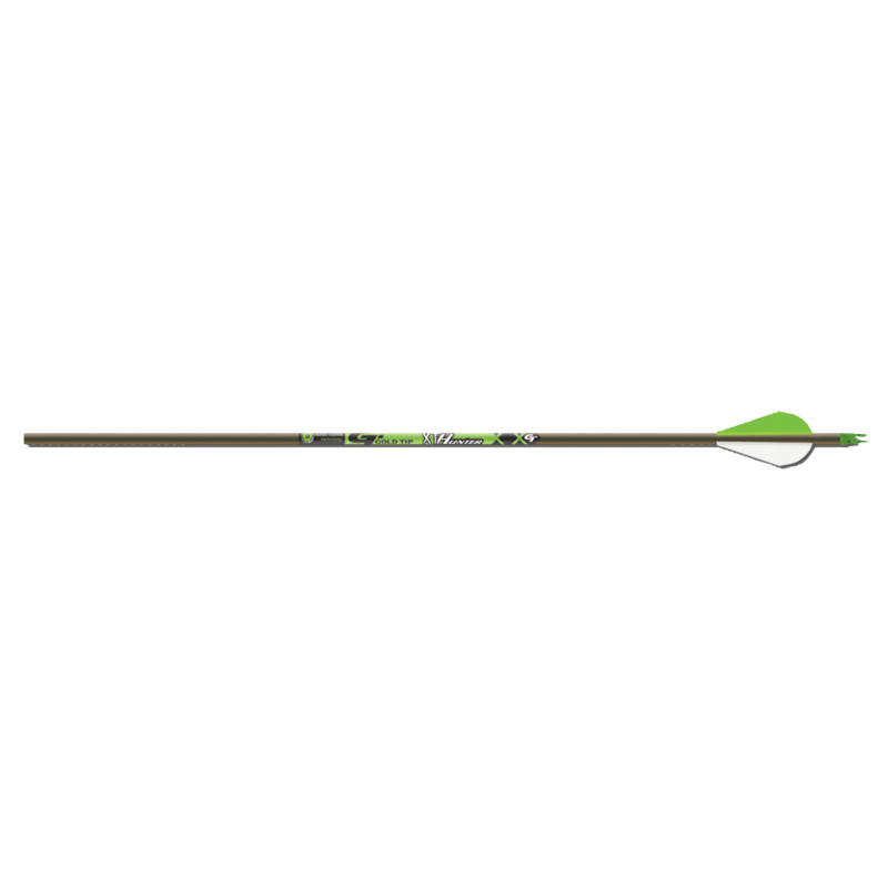 Gold Tip Arrow Carbon Hunting Fletched XT Hunter 300 with Feathers