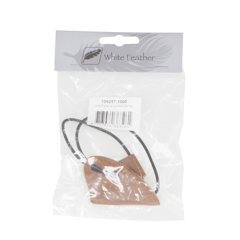 White Feather String Keeper Cyclone