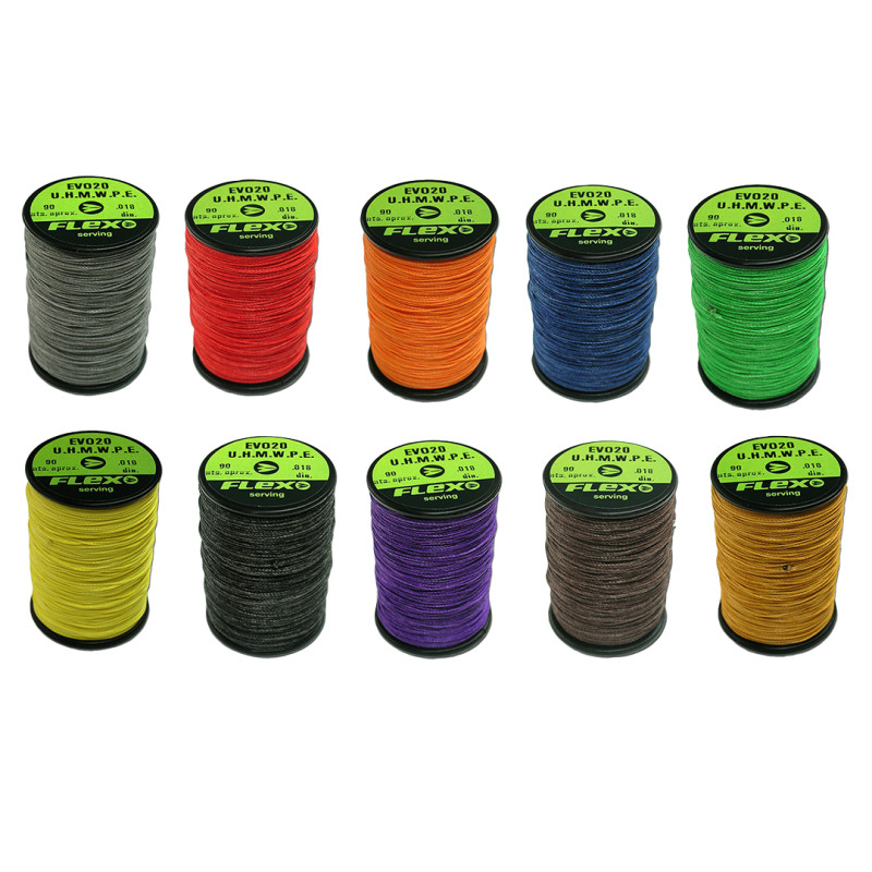 Flex Archery Serving EVO-20 UHMWPE 0.18 Purple