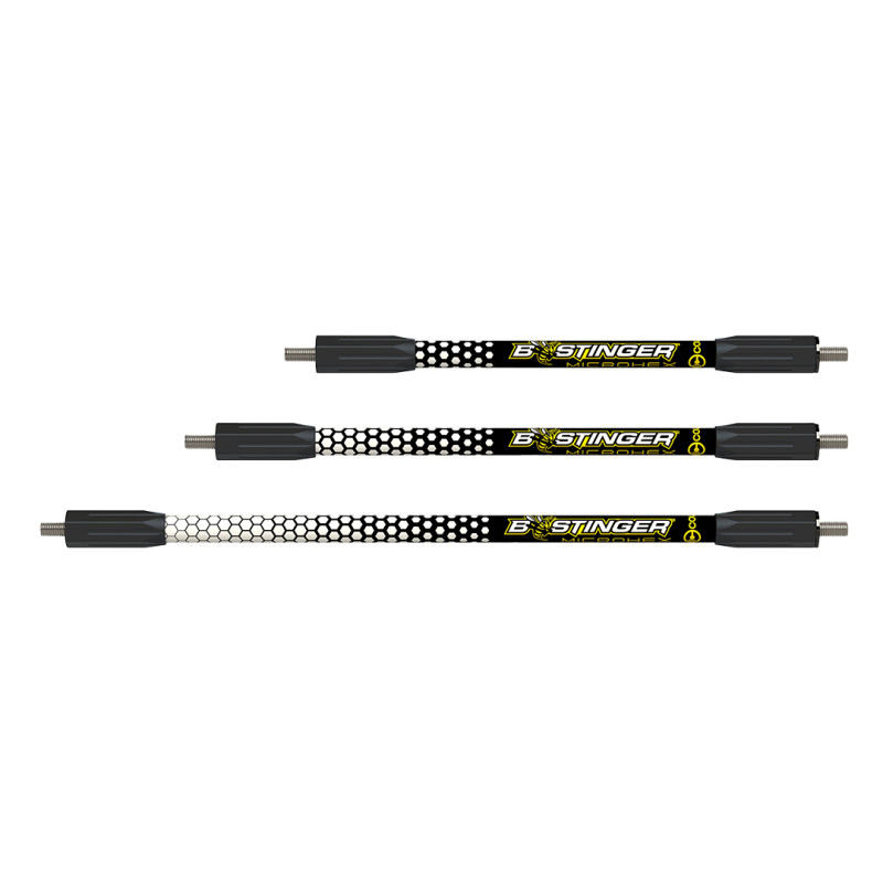 B-Stinger Stabilizer Short MicroHex Target 15" White Graphics