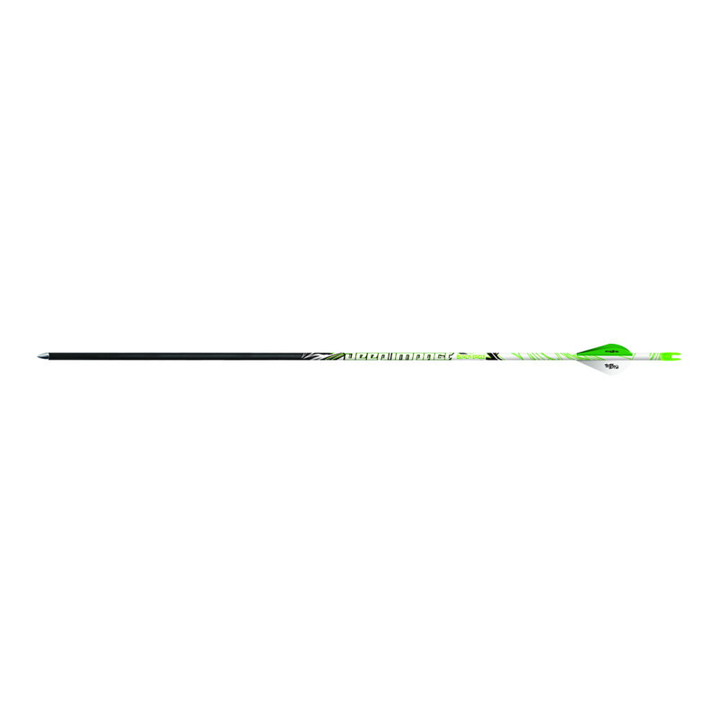 Black Eagle Arrow Carbon Fletched Crested Deep Impact.001