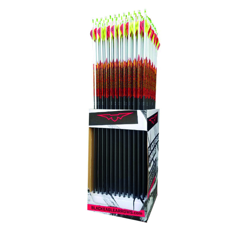 Black Eagle Arrow Carbon Hunting Fletched Outlaw Display Pack.005