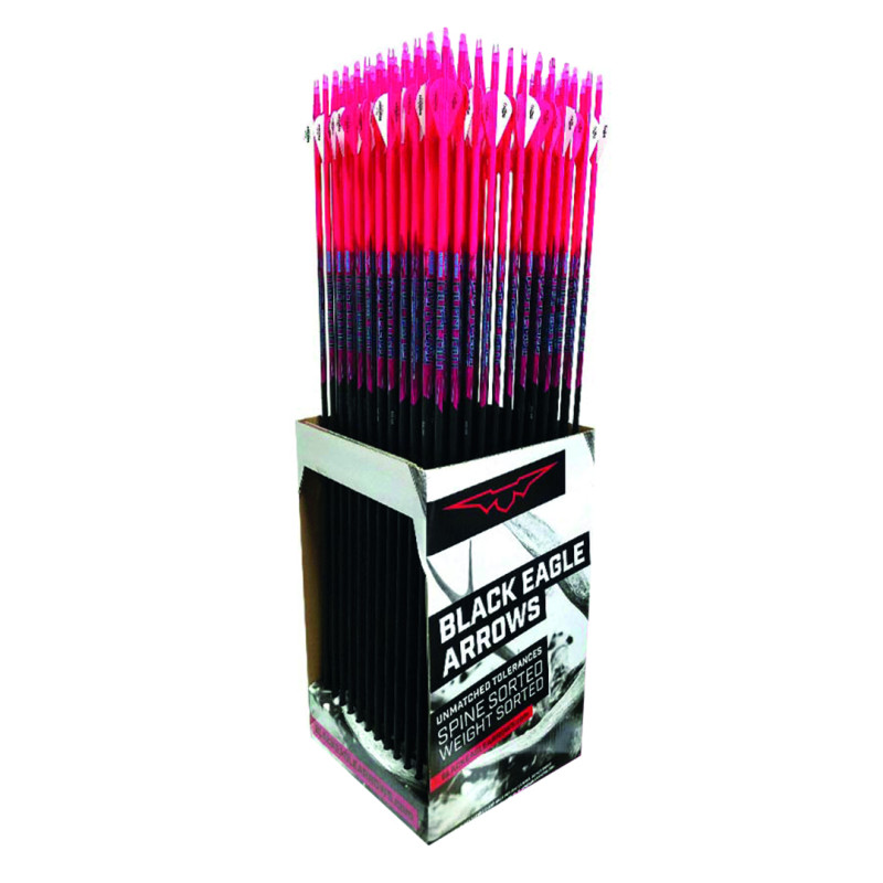 Black Eagle Arrow Carbon Hunting Fletched Outlaw Display Pack.005