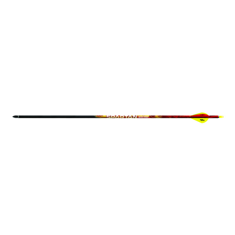 Black Eagle Arrow Carbon Hunting Fletched Spartan .001"