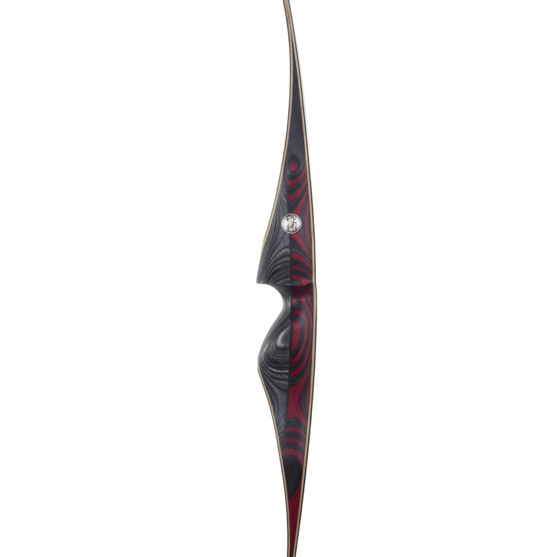 Kaiser Longbow Windsor LH 64"-40# Arctic Red/Varied Black
