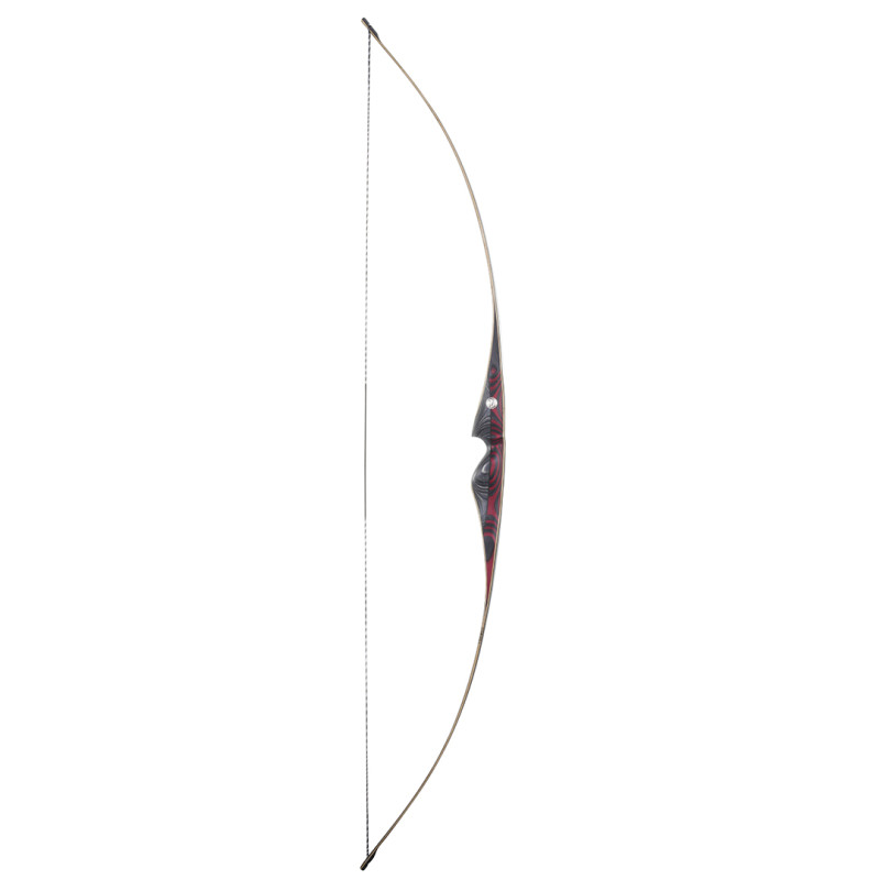 Kaiser Longbow Windsor LH 64"-40# Arctic Red/Varied Black
