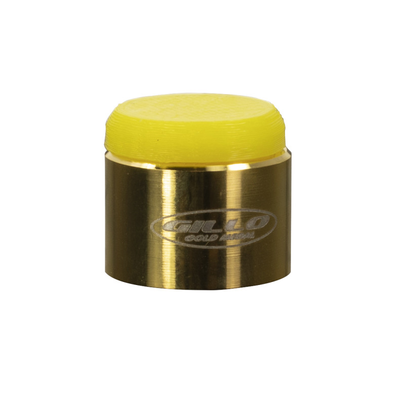 Gillo Weight head 24kt Gold Plated Black Cap