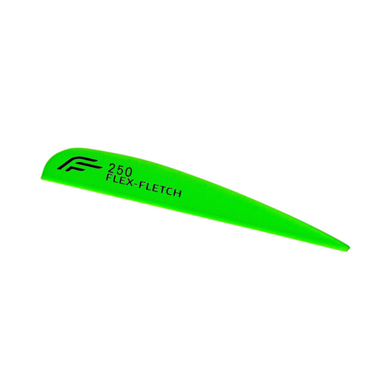 Flex-Fletch Vane FFP-250 Parabolic Fl Yellow