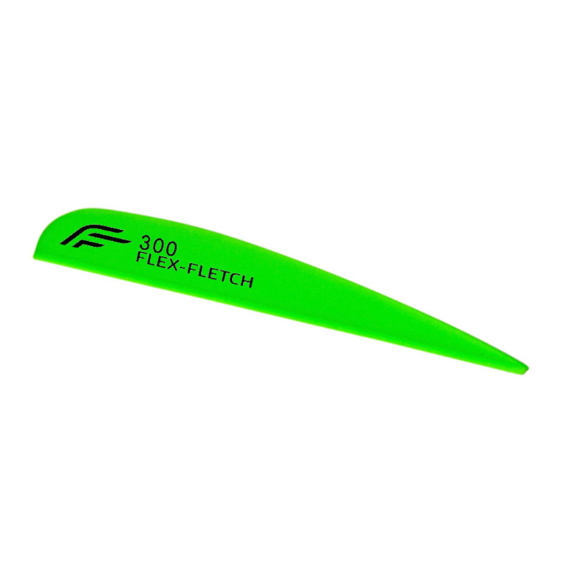 Flex-Fletch Vane FFP-300 Parabolic Real Red