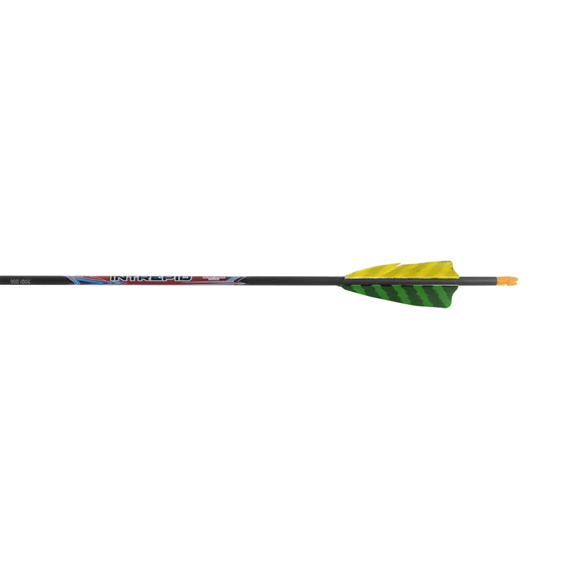 Black Eagle Arrow Carbon Feather Fletched Intrepid 900 Blue/White