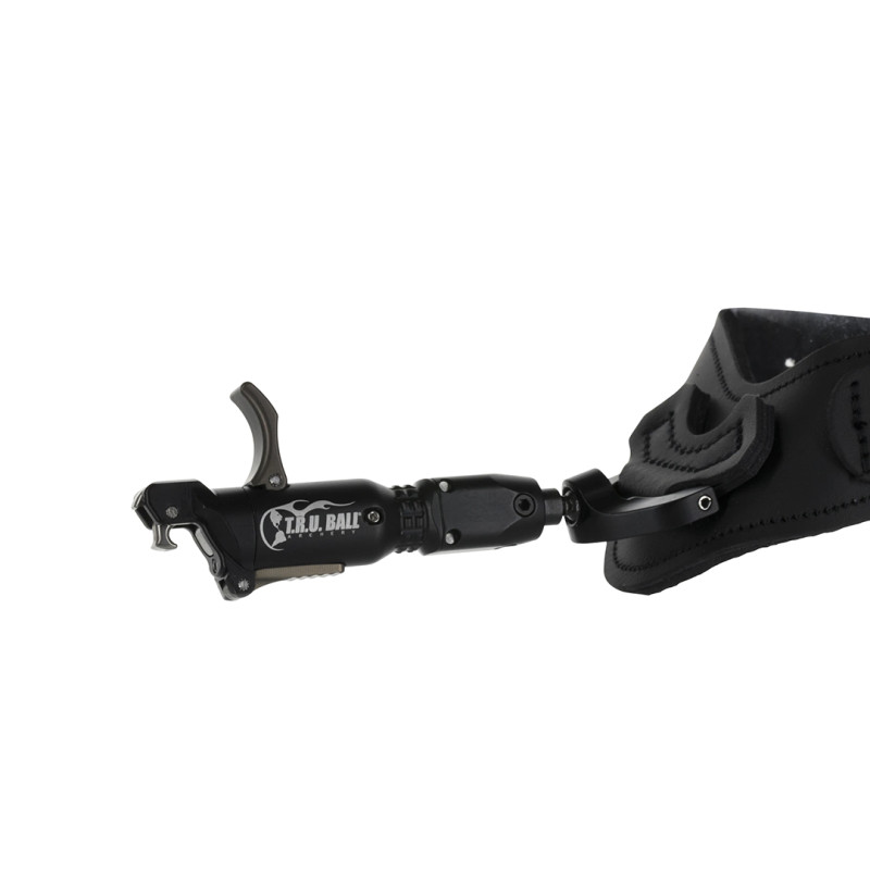 TRU Ball Release X-Tension R/T Relax Trigger Cinch Web Velcro Strap Black Large