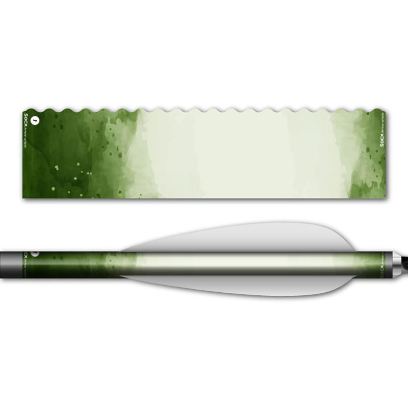Socx Wrap Wave Edge 10.3 mm Max Stain Green