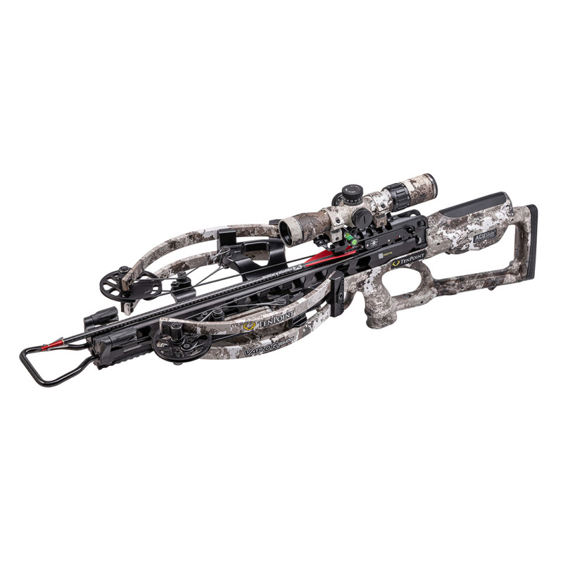 TenPoint Crossbow Compound Package Vapor RS470 EVO-X Elite Camo Scope ACUslide Veil Alpine