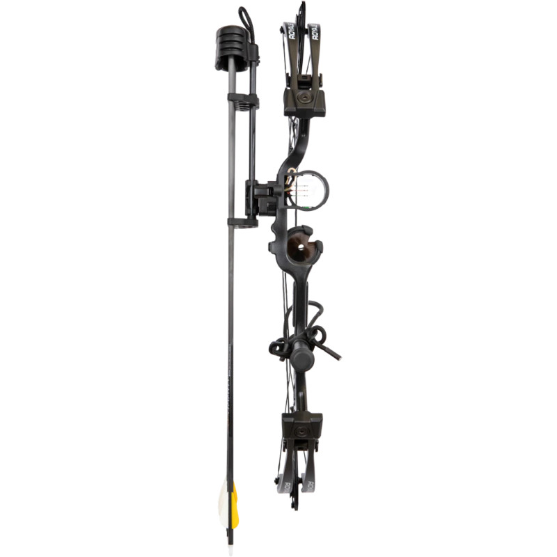 Bear Archery Compound Bow Royale Package Extra RH (5#-50#)-(12"-27") 75% Let Off Shadow