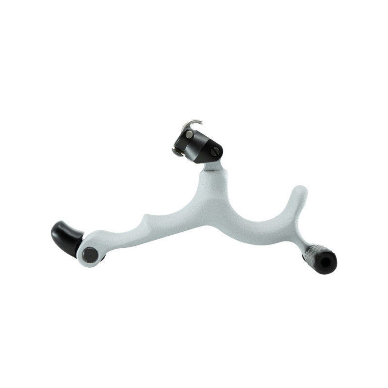 B3 Archery Release Ghost Back Tension Powder Coat White