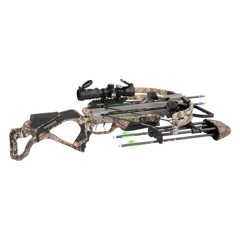 Excalibur Crossbow Recurve Package Twinstrike Tac2 with DualFire technology True Timber Strata