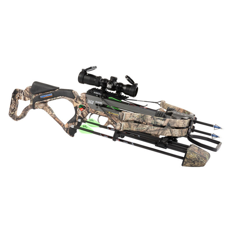 Excalibur Crossbow Recurve Package Twinstrike Tac2 with DualFire technology True Timber Strata