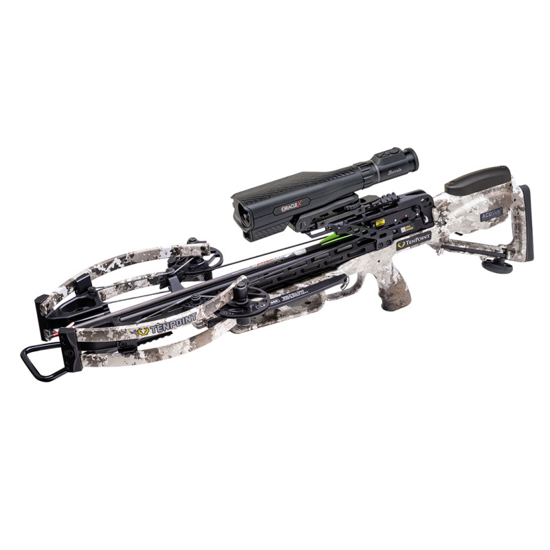 TenPoint Crossbow Compound Stealth 450 Oracle ACUslide Burris Oracle Scope