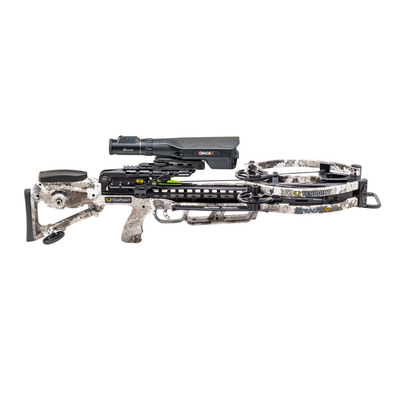 TenPoint Crossbow Compound Stealth 450 Oracle ACUslide Burris Oracle Scope