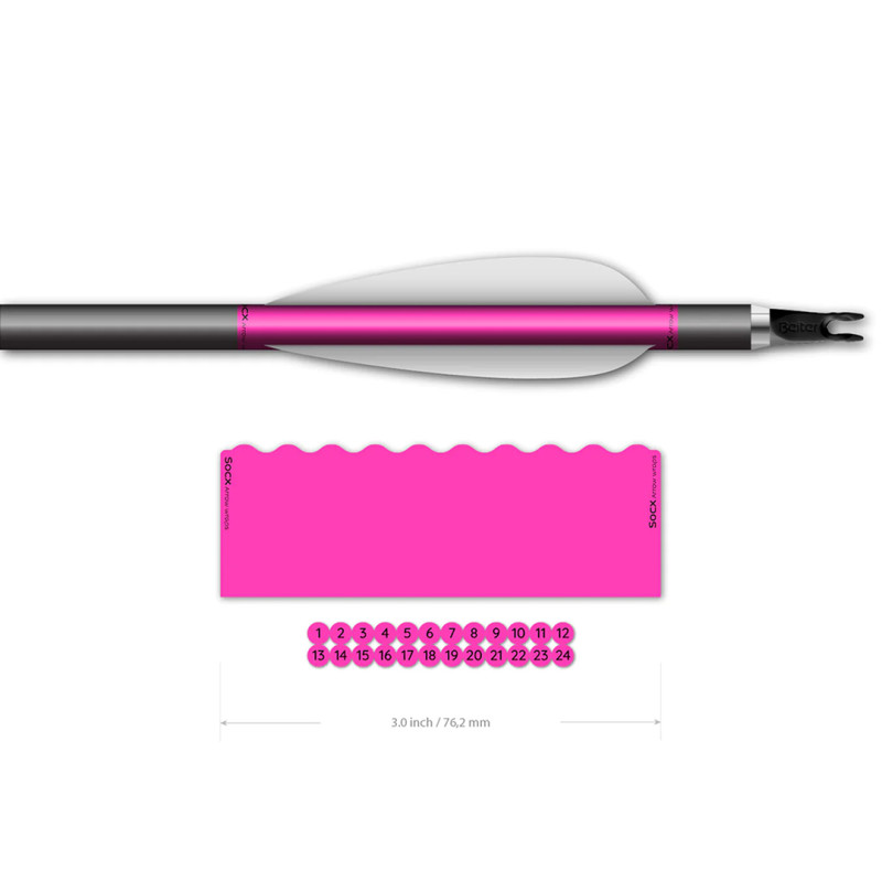 Socx Wrap Shorty 8.0 mm Max Fluor Yellow