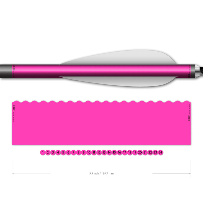 Socx Wrap 10.3 mm Max Fluor Red
