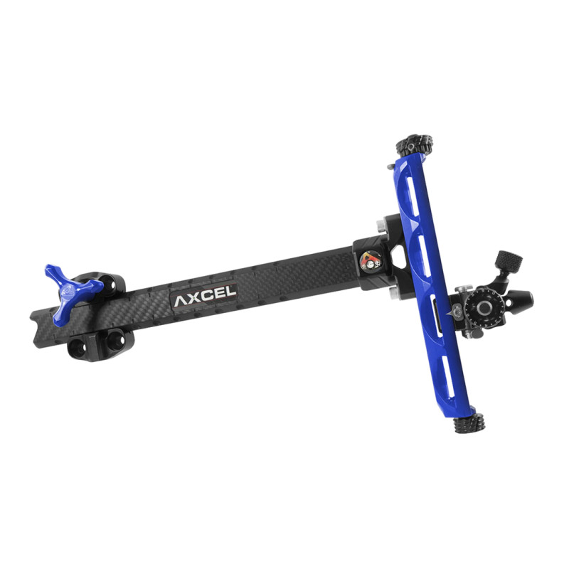 Axcel Sight Achieve XP Variable Range 2.0" Carbon Bar Recurve 9"