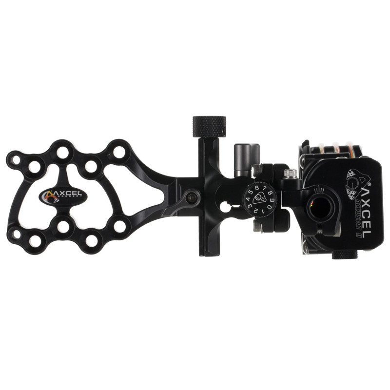 Axcel Hunting Slider Sight ArmorTech Lite Fixed Mount 41mm Scope Black 3pin .019