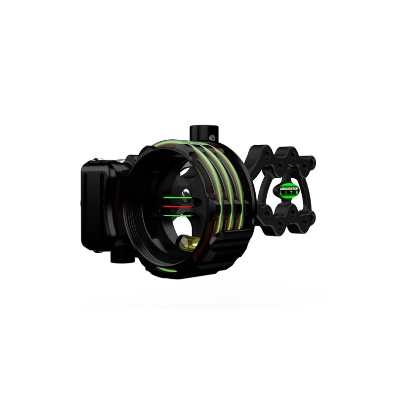 Axcel Hunting Slider Sight ArmorTech Lite Fixed Mount 41mm Scope Black 3pin .019