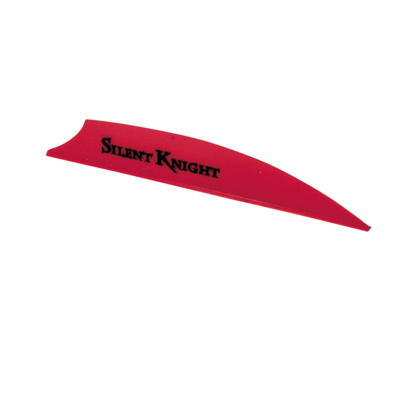 Flex-Fletch Silent Knight Vane Shield White