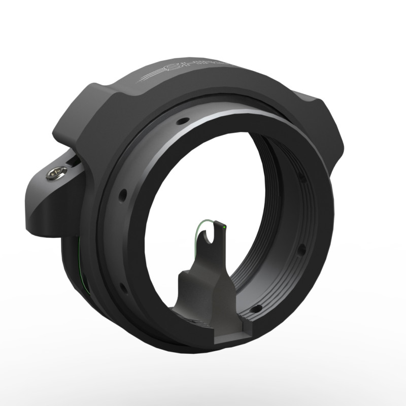 Shrewd Ring System for Optum 29 mm No Pin Black
