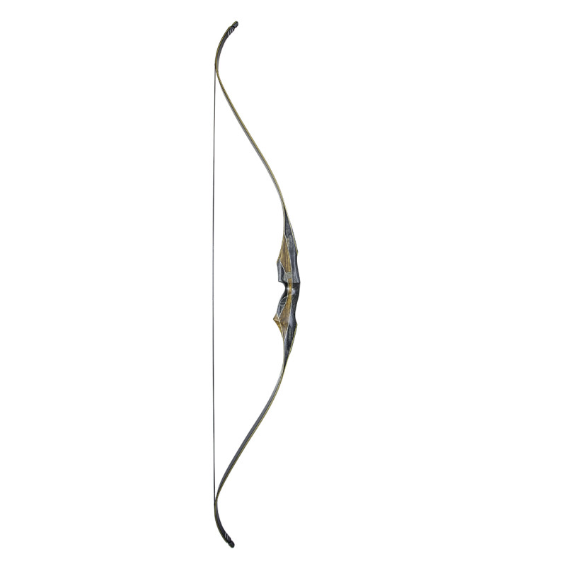 White Feather Fieldbow One Piece Catan RH 62"-60#