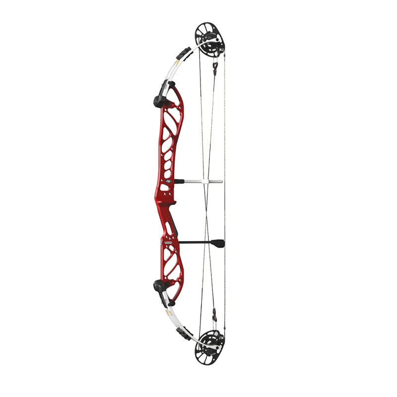 PSE Compound Bow Supra X 37 M2 LH 60#- (26.0"-30.0") 65%-75% Let Off Black Cherry