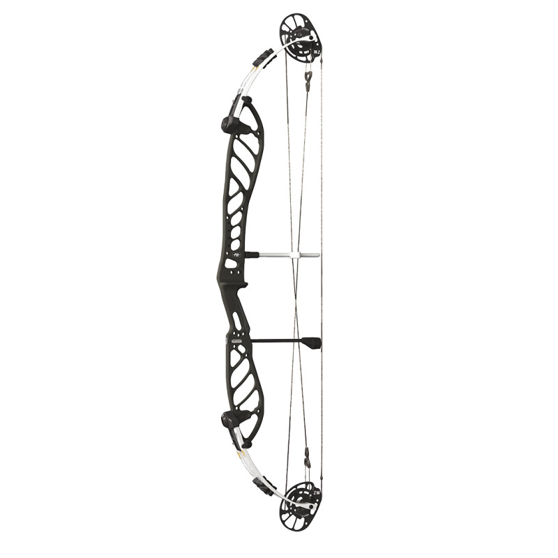 PSE Compound Bow Supra X 40 M2 RH 60#- (27.5"-31.5") 65%-75% Let Off Charcoal