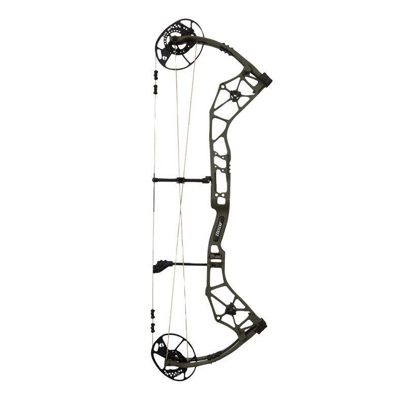 Bear Archery Compound Bow Alaskan XT RH (55#-70#)-(25.0"-30.0") 80% Let Off Black Handle/ Bottomland Limbs