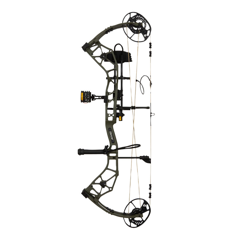 Bear Archery Compound Bow Alaskan XT Package RH (55#-70#)-(25.0"-30.0") 80% Let Off Stone