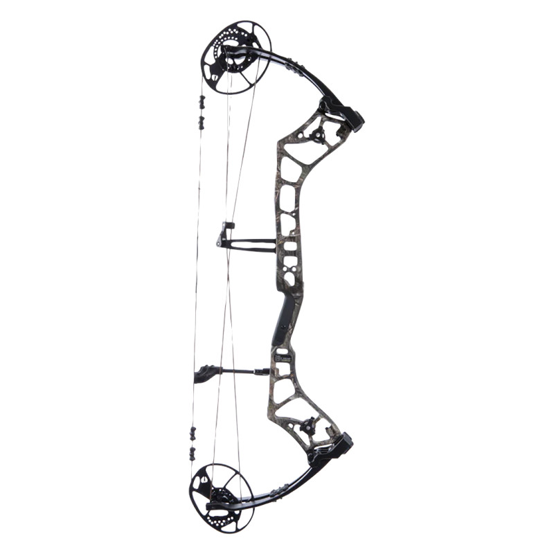 Bear Archery Compound Bow Surpass LH (55#-70#)-(25.0"-30.0") 80% Let Off Mossy Oak Dna Handle/ Black Limbs