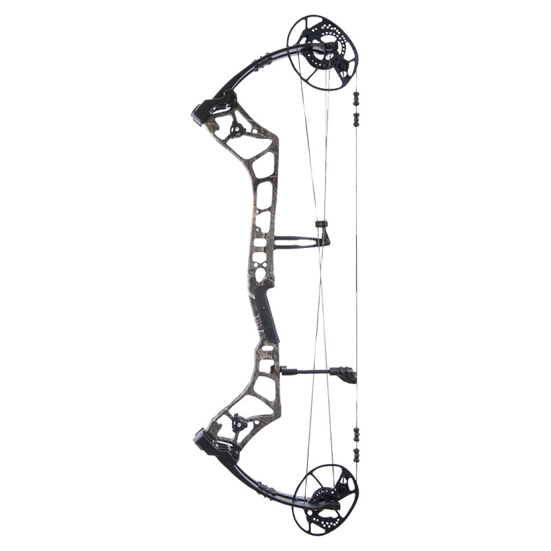Bear Archery Compound Bow Surpass LH (55#-70#)-(25.0"-30.0") 80% Let Off Mossy Oak Dna Handle/ Black Limbs