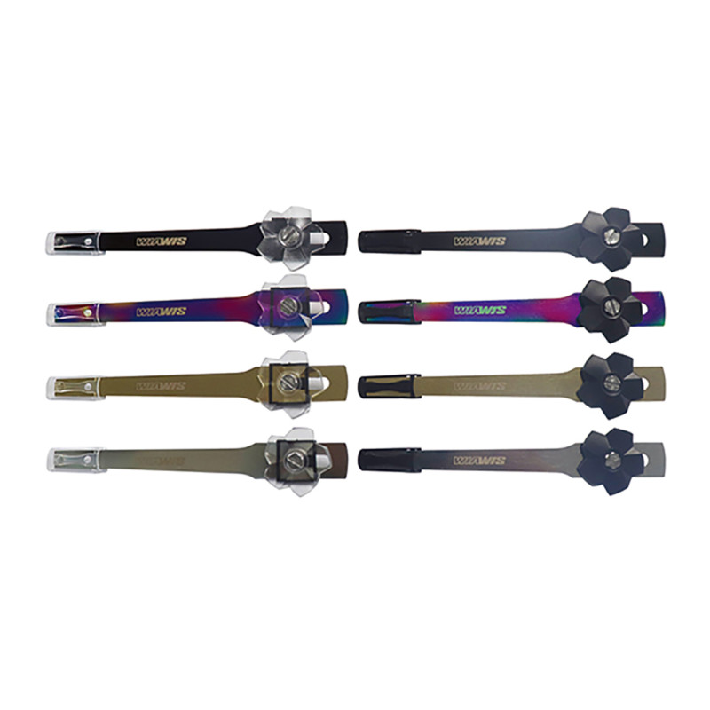 Wiawis Clicker Color 4-40 Black/Rainbow