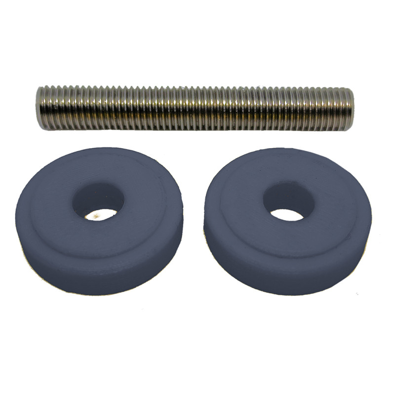 Gillo Balancing System "The Side Wheels" 5/16"-24 2 x Rubber Side Plug Yellow