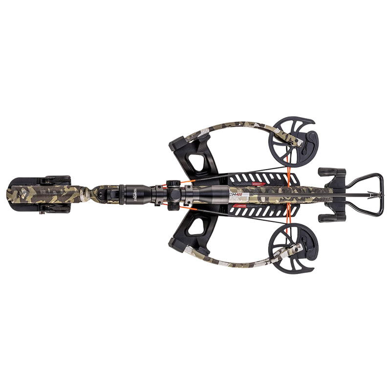 Wicked Ridge Crossbow RDX 410 ACUdraw Silent Pro-View 400 Scope Peak XT