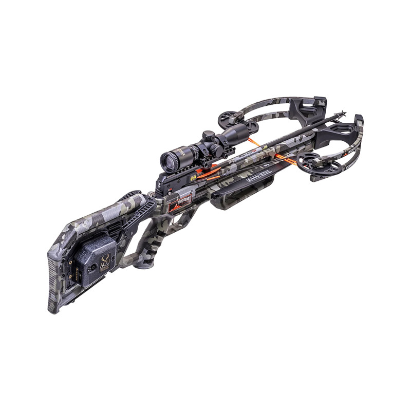 Wicked Ridge Crossbow Commander M1 ACUdraw Multi-Line Scope Peak Camo