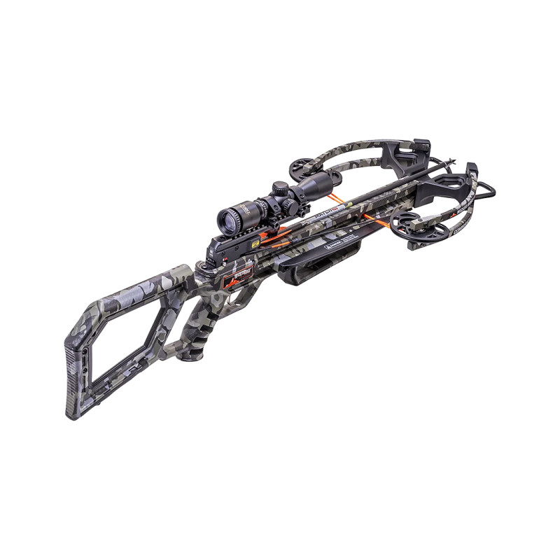 Wicked Ridge Crossbow Commander M1 ACUdraw Multi-Line Scope Peak Camo