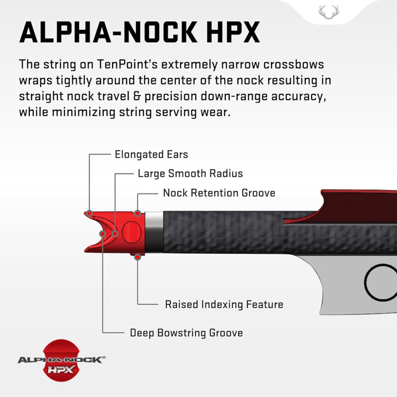TenPoint Bolt Nock Alpha HPX Orange